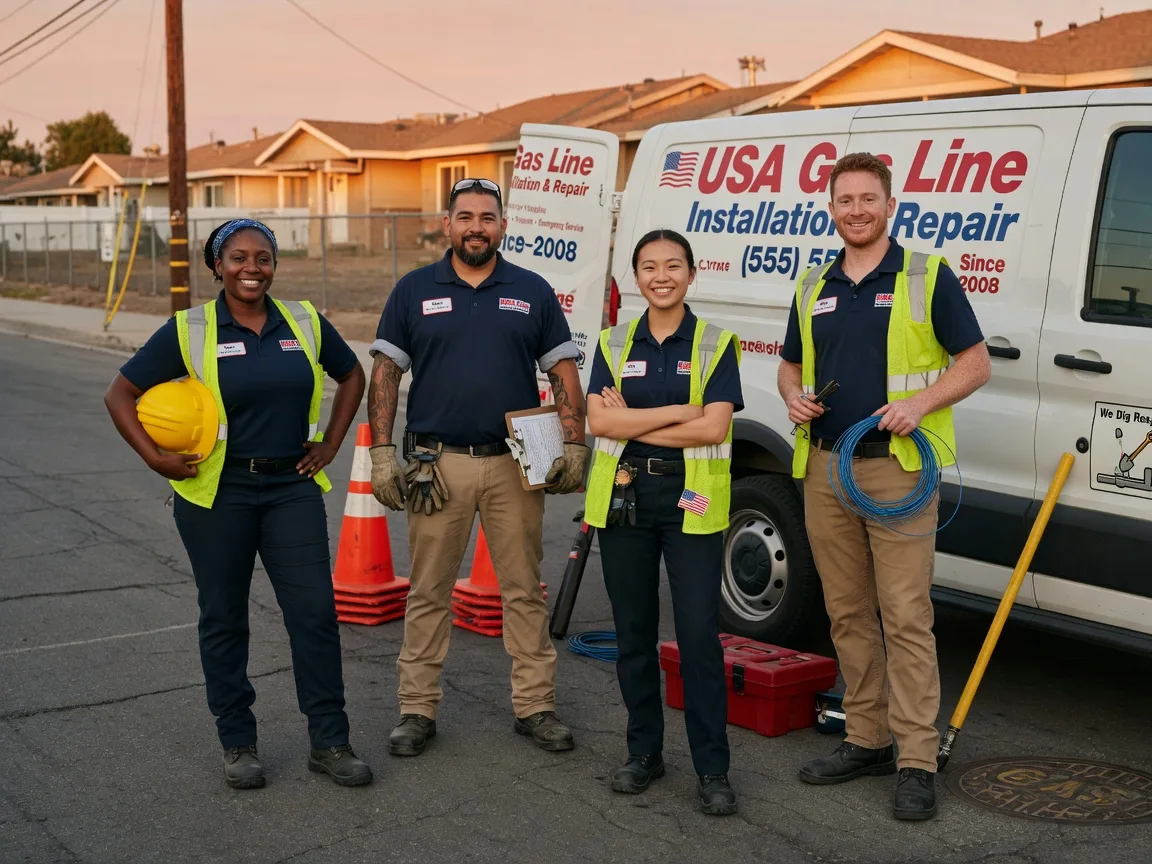 Gas Line Installation company in Vossburg, MS